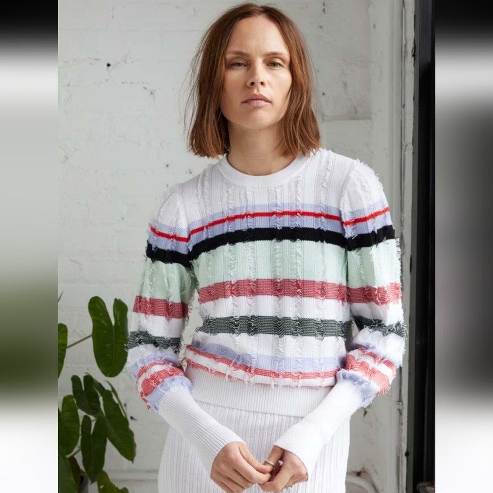 Cotton Autumn Cashmere Sweater Size XS